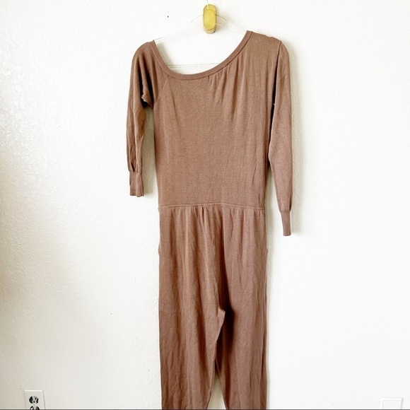 MAJORELLE Tan One-Shoulder Jumpsuit - Picture 13 of 14